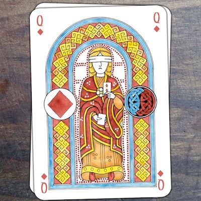 Queen of diamonds